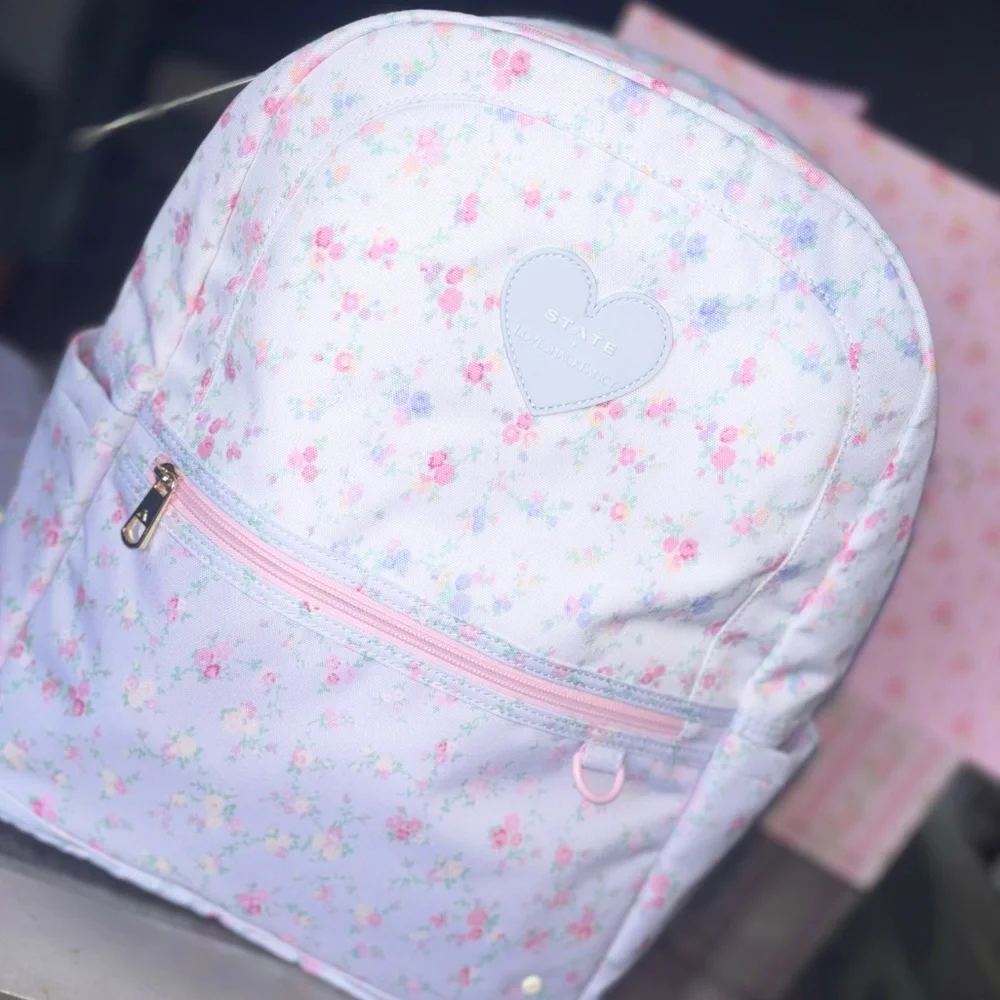 LoveShackFancy State Kane Backpack & Laptop case / carrier set - Picture 8 of 12